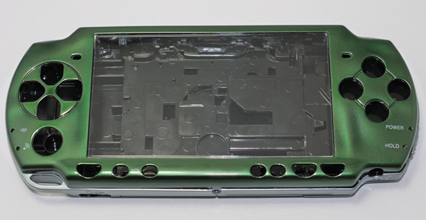 PSP-2000用  交換外装キット オーロラグリーン