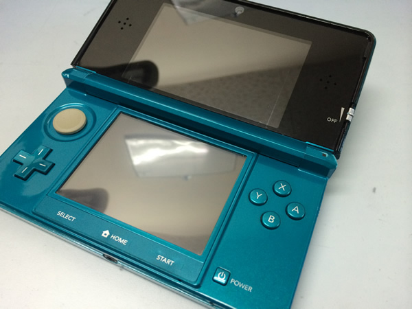 ニンテンドー 3DS 整備品 アクアブルー R-002