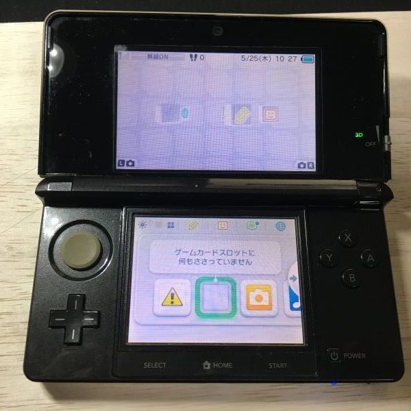 ニンテンドー 　3DS　ブラック　【管理】3DS-14