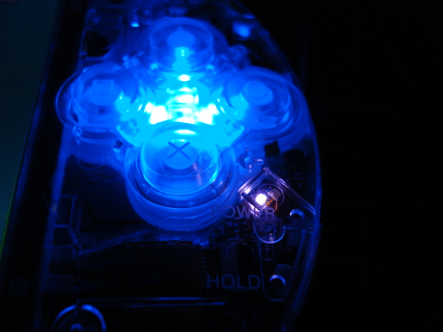 画像: PSP 充電・パワーランプ各1色LEDカスタム