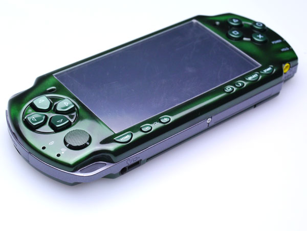 画像: PSP-2000用  交換外装キット オーロラグリーン